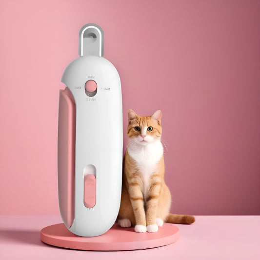 ClipEase - Cat Nail Clipper with Filer & Nail Hood