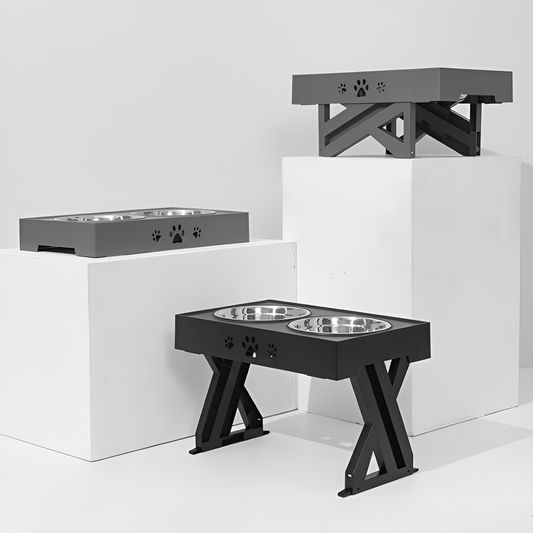 Lift & Feast | 3 Level Adjustable Food Table for Dogs & Cats