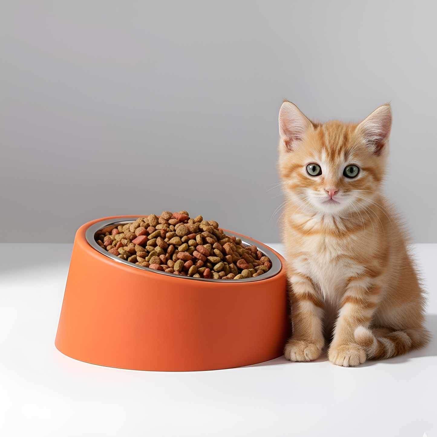 EatRight Anti-Choking Tilted Stainless Steel Pet Bowl