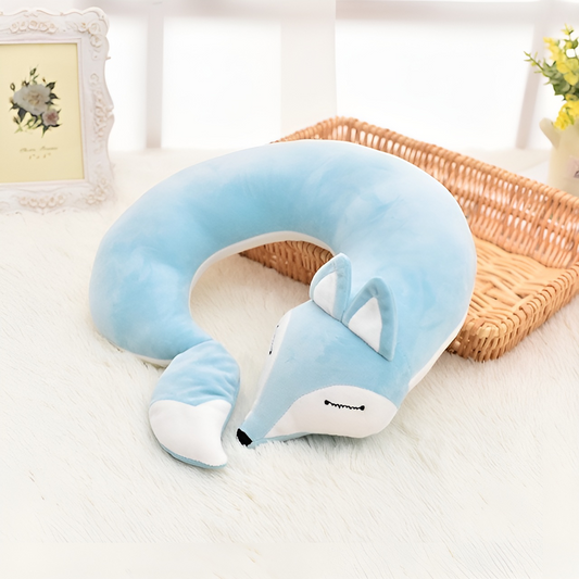 FoxHug Pillow – Soft Plush Dog Pillow & Cuddle Cushion