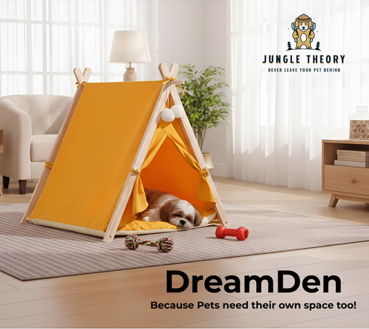 DreamDen™ Indoor Pet Tent | Stylish Home Décor Pet House