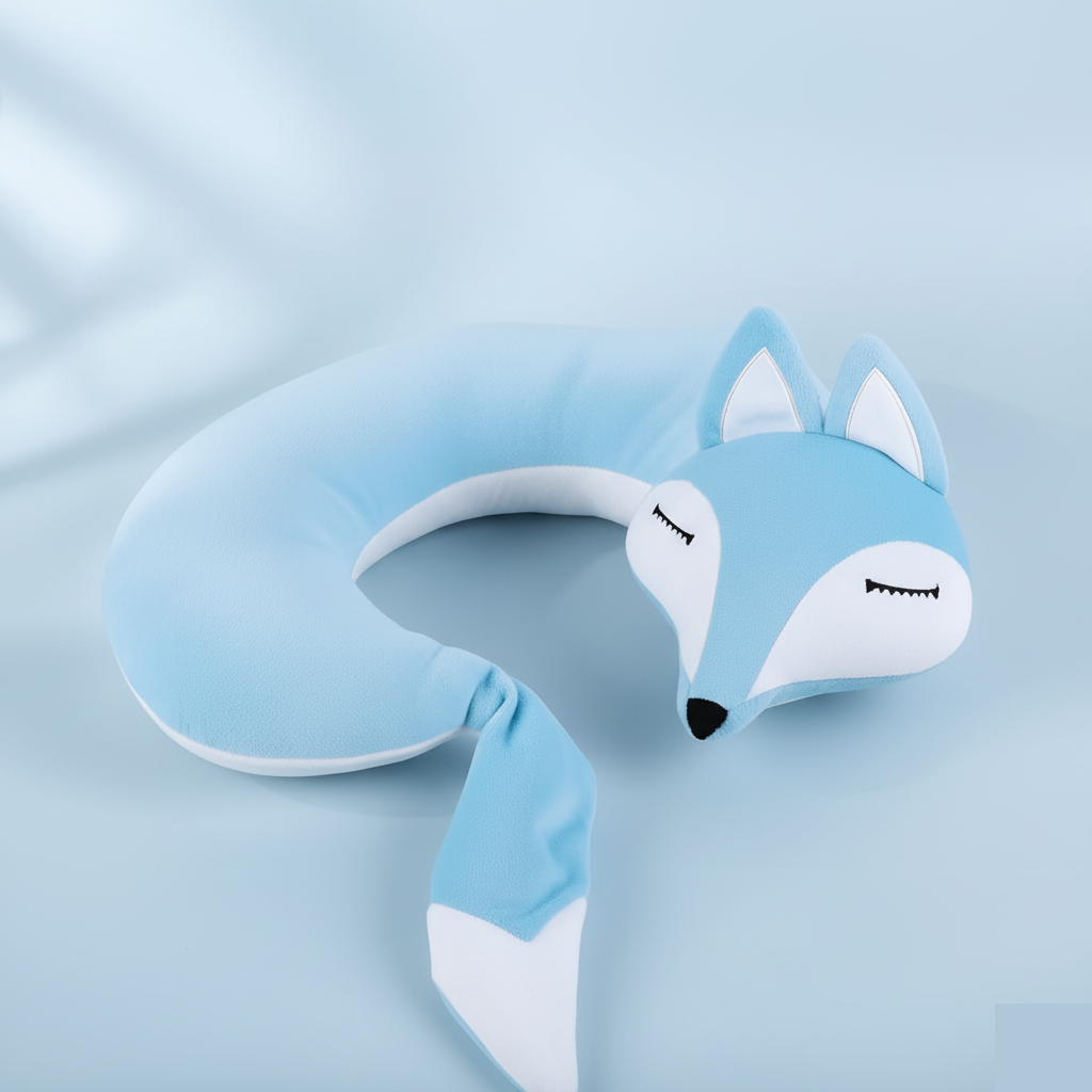 FoxHug Pillow – Soft Plush Dog Pillow & Cuddle Cushion