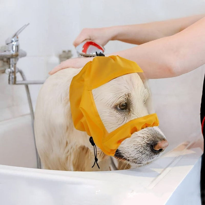 SplashCap – Bathing Ear & Eyes Protection Cover for Dogs