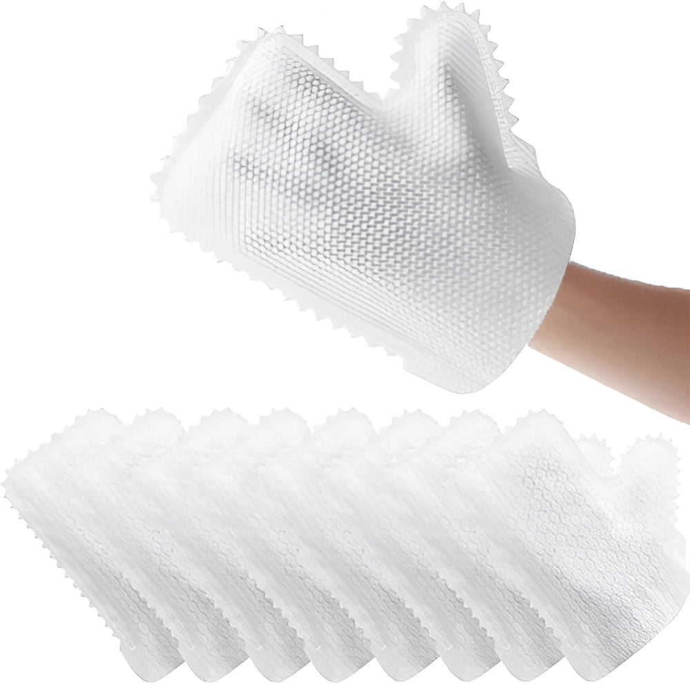 Dry Bath Mittens – Disposable Pet Cleaning Gloves for Dogs & Cats