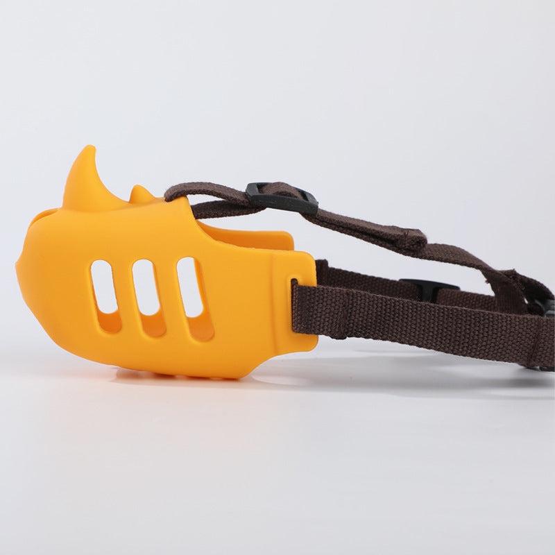 Silicone Rhino Muzzle | Mouth Cover, Anti-bite Muzzle for Dogs