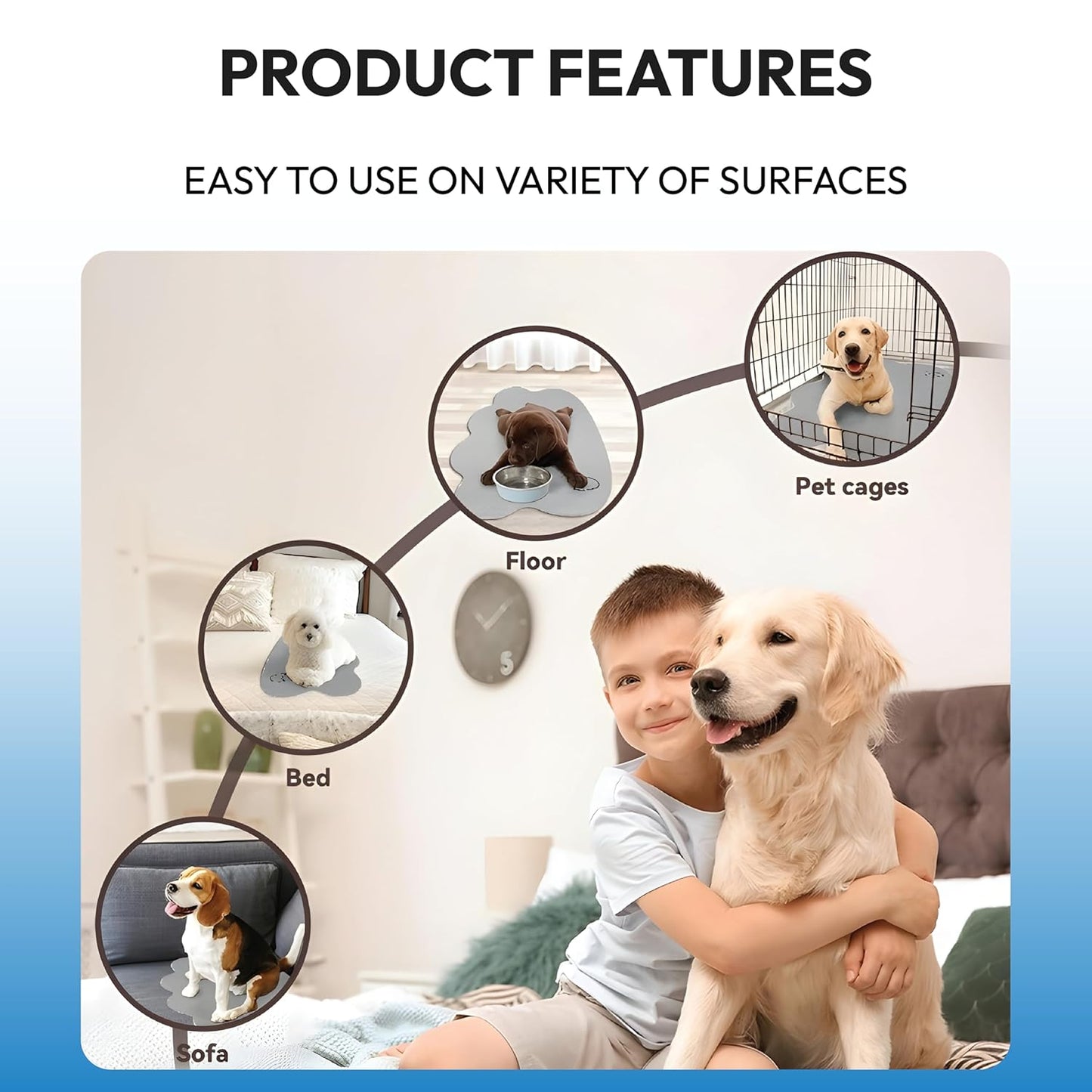 ChillPaw Cooling Mat for Small Dogs| Hot Weather Relief