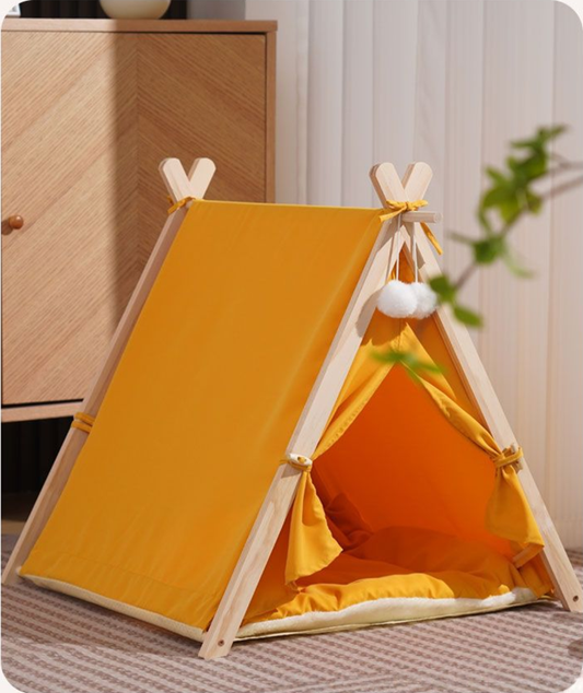 DreamDen™ Indoor Pet Tent | Stylish Home Décor Pet House