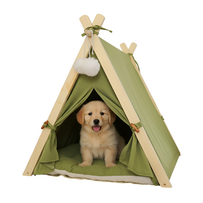 DreamDen™ Indoor Pet Tent | Stylish Home Décor Pet House