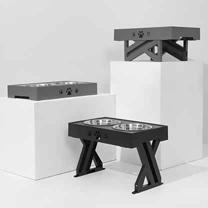 Lift & Feast | 3 Level Adjustable Food Table for Dogs & Cats
