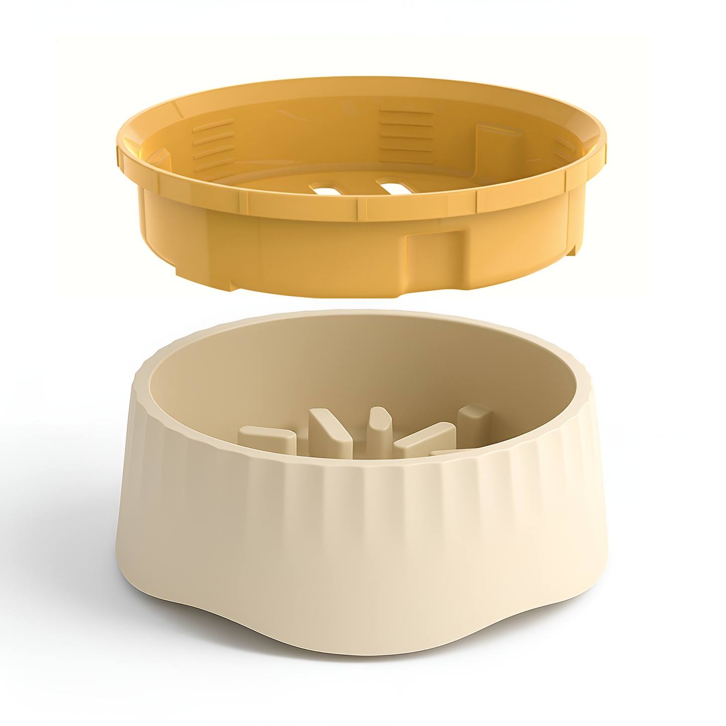 PaceMate 2-in-1 Slow Feeder Dog Bowl