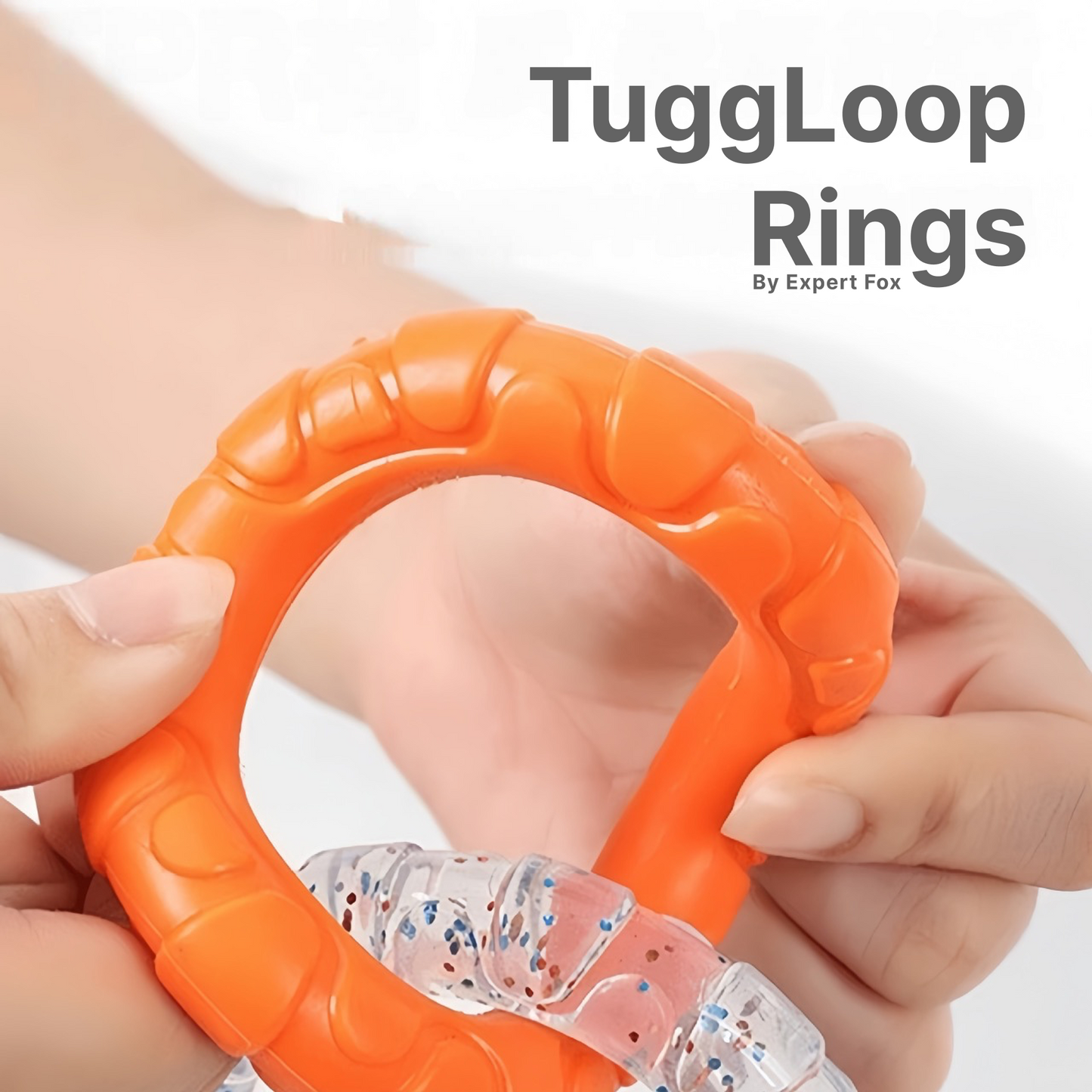 TuggLoop Rings Chew Toy for Puppies and Dogs