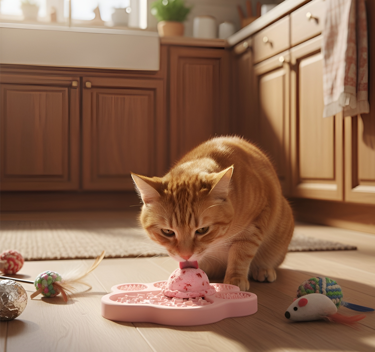 TreatiPaw Lick Mat for Cats & Dogs