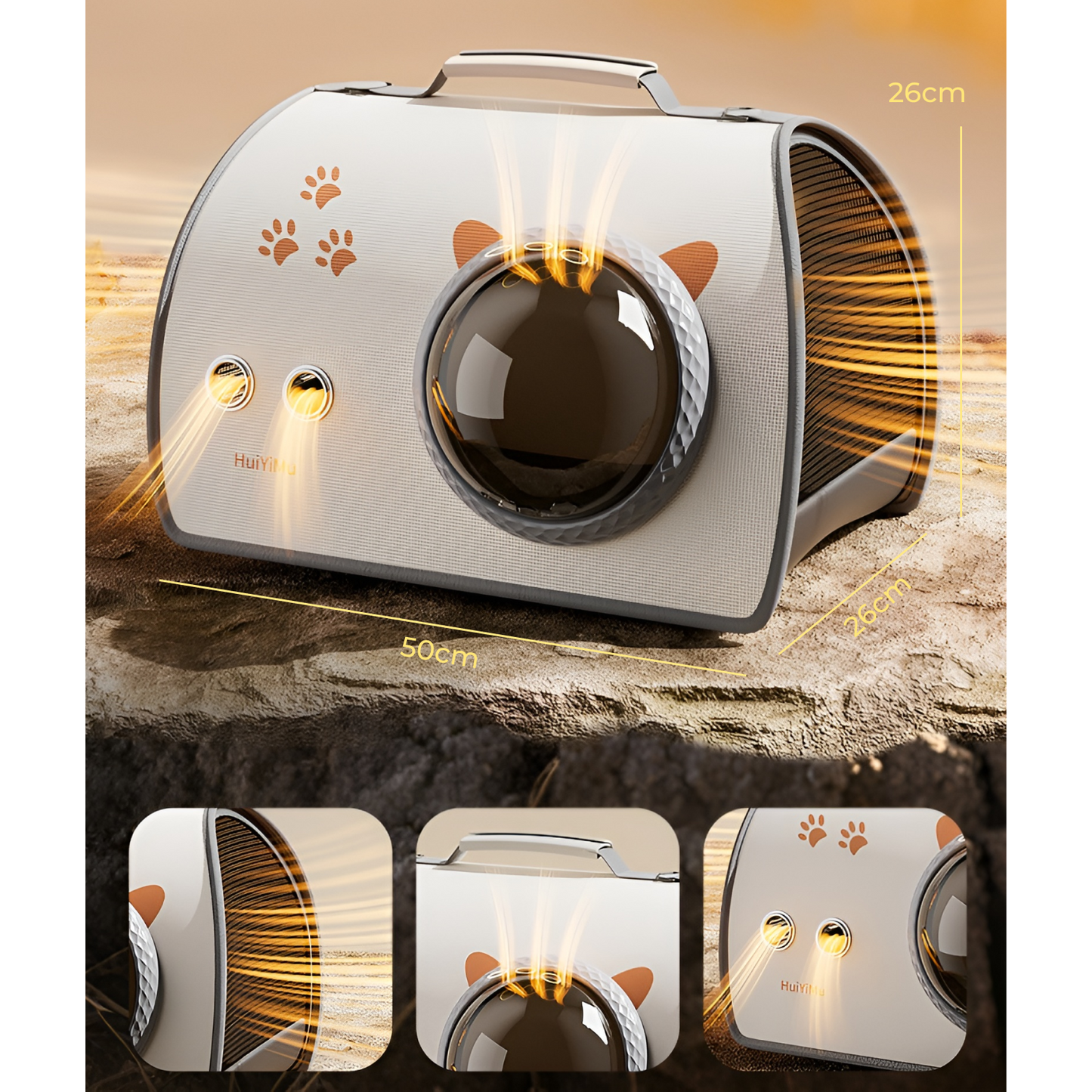 TravelPod Premium Cat Carrier Bag