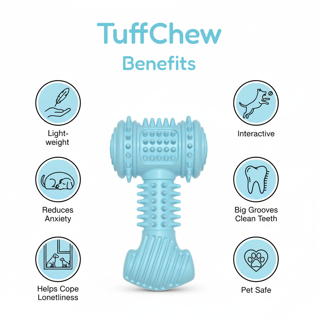 Tuffchew Hammer Durable Dog Toy