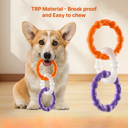 TuggLoop Rings Chew Toy for Puppies and Dogs