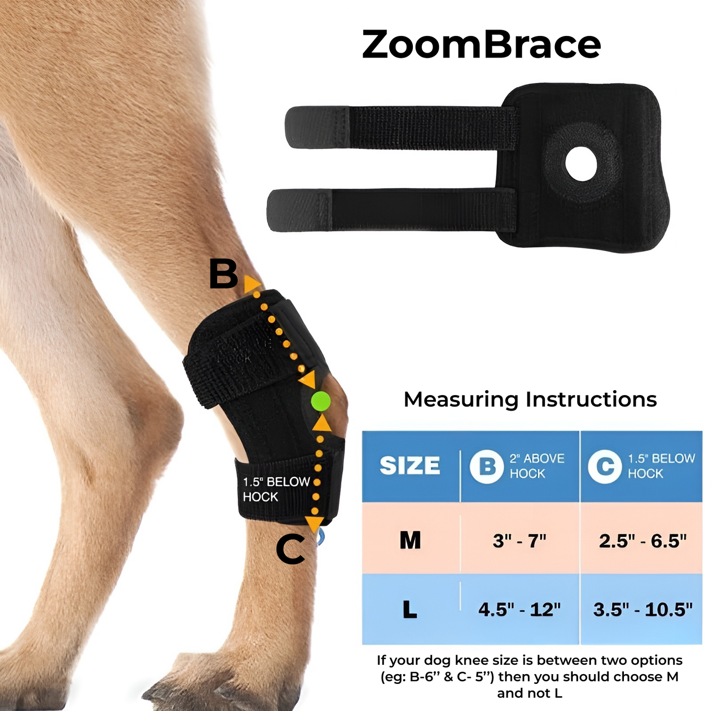ZoomBrace – Knee Brace for Injury Recovery, Arthritis Relief & Joint Support