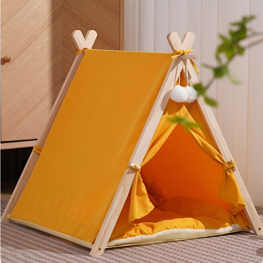DreamDen™ Indoor Pet Tent | Stylish Home Décor Pet House