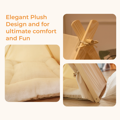 DreamDen™ Indoor Pet Tent | Stylish Home Décor Pet House