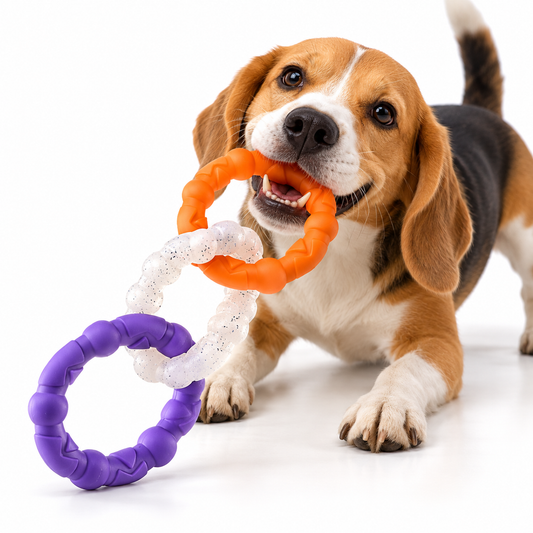 TuggLoop Rings Chew Toy for Puppies and Dogs